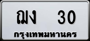 ทะเบียนรถ ฌง 30 ผลรวม 0