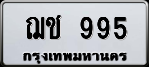ทะเบียนรถ ฌช 995 ผลรวม 0