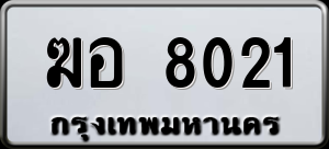 ทะเบียนรถ ฆอ 8021 ผลรวม 20