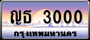 ทะเบียนรถ ญธ 3000 ผลรวม 0